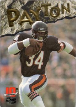 1993 Action Packed All-Madden #28 Walter Payton Front