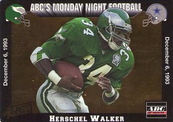 1993 Action Packed Monday Night Football #56 Herschel Walker Front
