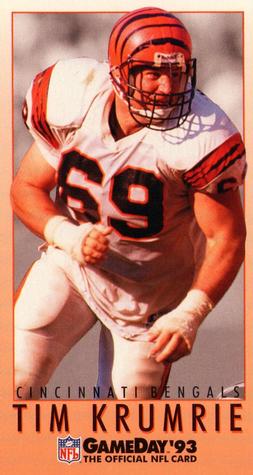 1993 GameDay #443 Tim Krumrie Front