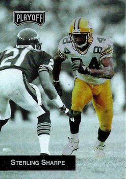 1993 Playoff - Promo Inserts #6 Sterling Sharpe Front