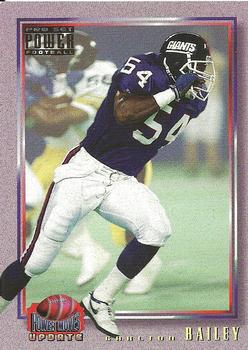 1993 Pro Set Power Update - Power Moves Gold #PMUD43 Carlton Bailey Front