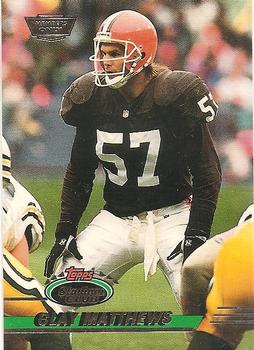 1993 Stadium Club - Members Only #216 Clay Matthews Front