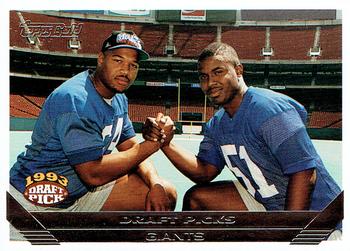 1993 Topps - Gold #275 Giants Draft Picks (Michael Strahan / Marcus Buckley) Front