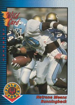 1993 Wild Card - Field Force #WFF-42 Natrone Means Front
