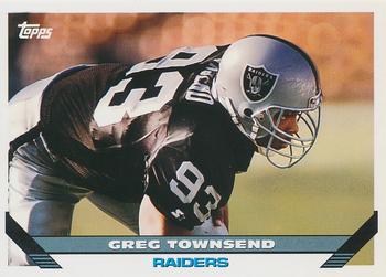 1993 Topps #70 Greg Townsend Front