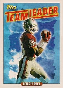 1993 Topps #182 Jerry Rice Front