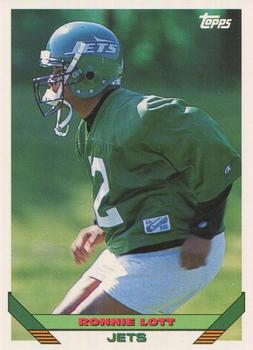 1993 Topps #605 Ronnie Lott Front