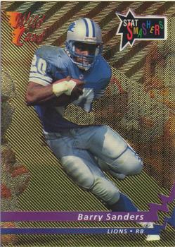 1993 Wild Card - Stat Smashers Gold #CSS-103 Barry Sanders Front