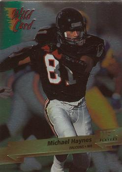 1993 Wild Card Superchrome #224 Michael Haynes Front