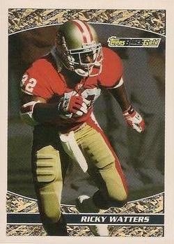 1993 Topps - Black Gold #17 Ricky Watters Front