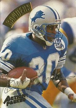 1994 Action Packed - Gold Signatures #30 Barry Sanders Front