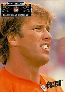 1994 Action Packed - Quarterback Challenge #FA2 John Elway Front