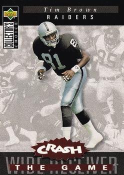 1994 Collector's Choice - You Crash the Game Bronze Exchange #C28 Tim Brown Front