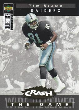 1994 Collector's Choice - You Crash the Game Gold Exchange #C28 Tim Brown Front