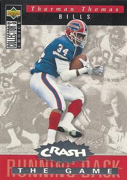 1994 Collector's Choice - You Crash the Game Silver Exchange #C12 Thurman Thomas Front