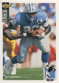 1994 Collector's Choice Spanish #86 Barry Sanders Front