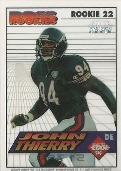 1994 Collector's Edge - Boss Rookies Update Diamond #22 John Thierry Front