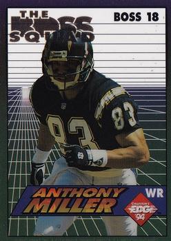 1994 Collector's Edge - The Boss Squad Silver #18 Anthony Miller Front