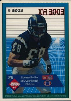 1994 Collector's Edge - Edge F/X Red Letters #6 Anthony Miller Back
