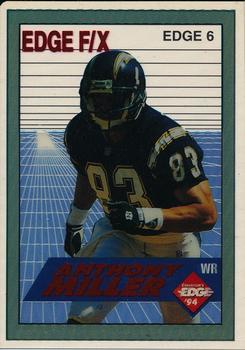 1994 Collector's Edge - Edge F/X Red Letters #6 Anthony Miller Front