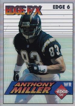 1994 Collector's Edge - Edge F/X White Backs #6 Anthony Miller Front