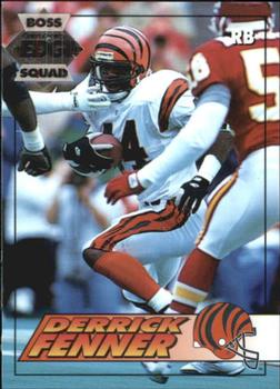 1994 Collector's Edge - Boss Squad Silver #24 Derrick Fenner Front