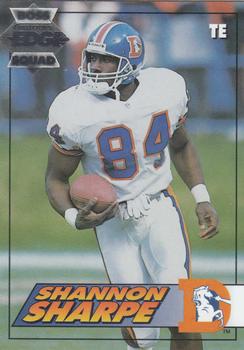 1994 Collector's Edge - Boss Squad Silver #53 Shannon Sharpe Front