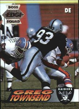 1994 Collector's Edge - Boss Squad Silver #98 Greg Townsend Front