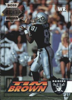 1994 Collector's Edge - Boss Squad Silver #102 Tim Brown Front