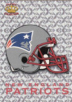 1994 Pacific Prisms - Team Helmets #20 New England Patriots Front