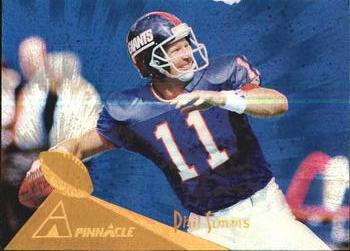 1994 Pinnacle - Trophy Collection #5 Phil Simms Front