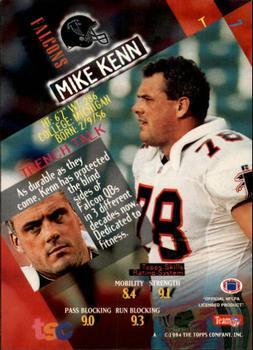 1994 Stadium Club - Super Teams Super Bowl XXIX #7 Mike Kenn Back