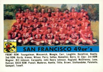 1994 Topps Archives 1956 - Gold #26 San Francisco 49ers Front