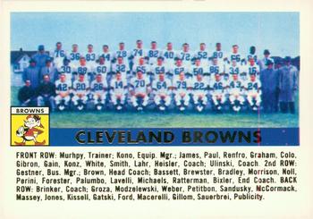 1994 Topps Archives 1956 - Gold #45 Cleveland Browns Front