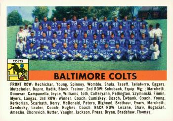 1994 Topps Archives 1956 - Gold #48 Baltimore Colts Front