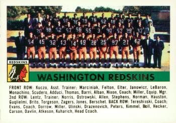 1994 Topps Archives 1956 - Gold #61 Washington Redskins Front