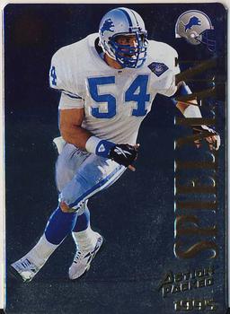 1995 Action Packed - Quick Silver #44 Chris Spielman Front