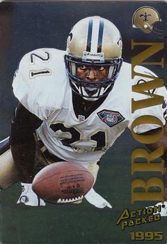1995 Action Packed - Quick Silver #101 Derek Brown Front