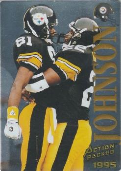 1995 Action Packed - Quick Silver #114 Charles Johnson Front