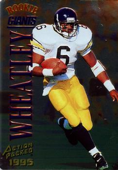 1995 Action Packed - Quick Silver #124 Tyrone Wheatley Front
