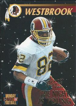 1995 Action Packed Monday Night Football #84 Michael Westbrook Front