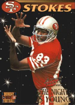 1995 Action Packed Monday Night Football #88 J.J. Stokes Front