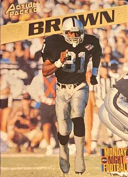 1995 Action Packed Monday Night Football - Highlights #5 Tim Brown Front