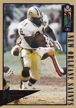 1995 Classic NFL Experience - Gold #65 Derek Brown Front