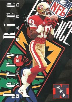 1995 Classic NFL Experience - Super Bowl Game #N6 Jerry Rice Front