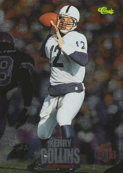 1995 Classic NFL Rookies - Silver #5 Kerry Collins Front