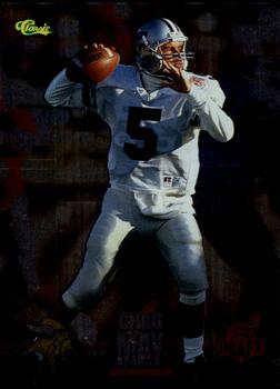 1995 Classic NFL Rookies - Silver #34 Chad May Front