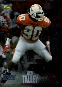 1995 Classic NFL Rookies - Silver #46 Ben Talley Front