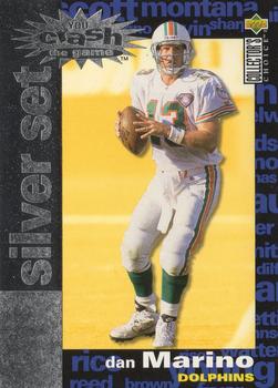 1995 Collector's Choice - You Crash the Game Silver Set Exchange #C1 Dan Marino Front