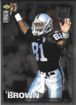 1995 Collector's Choice - Platinum Player's Club #62 Tim Brown Front